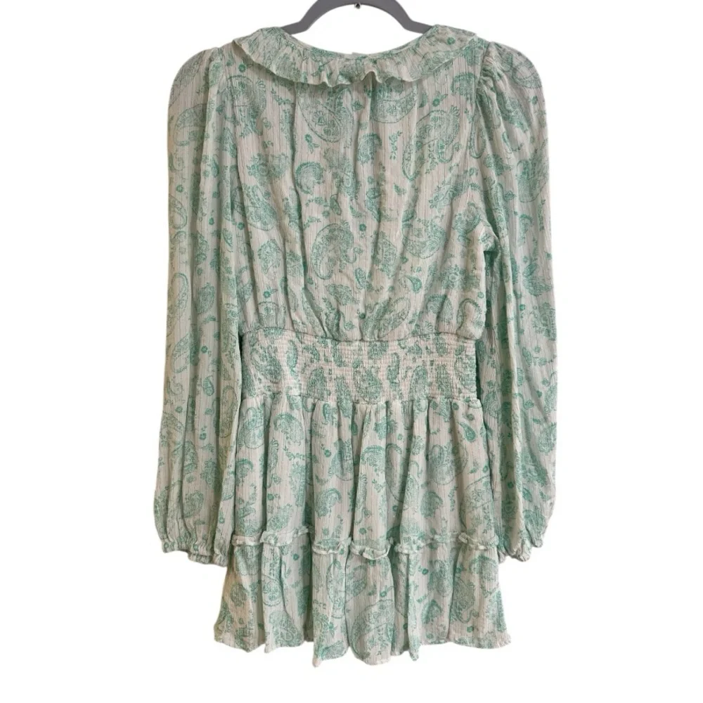 House of Harlow 1960 Mint Green Long Sleeve Dress - Picture 4 of 16